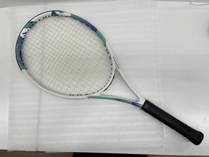 プリンス PRINCE 【並品】硬式テニスラケット G1 ホワイト ブルー SIERRA 03 NVY