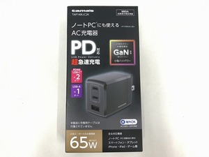 【未使用】 多摩電子工業株式会社 tama’ｓ PD 65W コンセントチャージャーC×2＋A ★未開封品★ TAP148UC2K