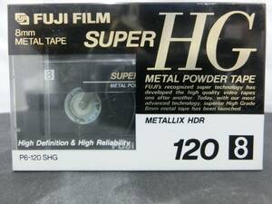  limited time sale [ unused ] FUJIFILM [ unopened ] 8mm metal tape P6-120 SHJ SP( standard 2 hour |LP( length hour ) 4 hour 