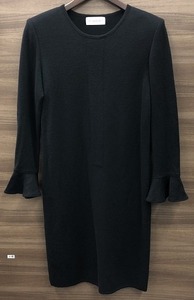  Yves Saint-Laurent Yves Saint Laurent женский One-piece формальный шерсть 100% оттенок черного 