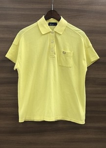  Fred Perry FRED PERRY lady's tops polo-shirt sportswear short sleeves yellow group 