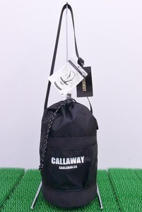 キャロウェイ Callaway タグ付き超美品 軽量＆コンパクト！ラウンドバッグ鞄 ゴルフバック巾着 ゴルファーGOLFの魅力 5923272