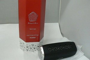  limited time sale portable air purifier Akari Air red rear table light mites pollen deodorization MC-P101-N