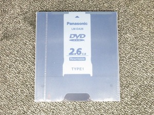 время ограничено распродажа [ не использовался ] Panasonic Panasonic [ нераспечатанный ]DVD-RAM TYPE-I 2.6GB LM-DA26