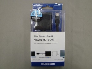 期間限定セール 【未使用】 エレコム ELECOM VGA変換アダプタ ブラック AD-MDPVGAXBK