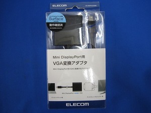 期間限定セール 【未使用】 エレコム ELECOM VGA変換アダプター AD-MDPVGAXBK