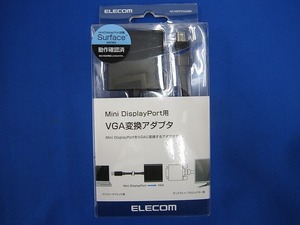 期間限定セール 【未使用】 エレコム ELECOM VGA変換アダプタ AD-MDPVGAXBK