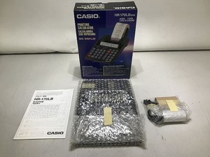 期間限定セール カシオ CASIO ジャンク 2色印字プリンタ電卓 HR-170LB