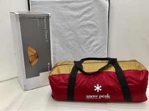 スノーピーク snow peak 【美品】 アメニティードーム S 1～3人用 テント ベージュ SDE-002RH
