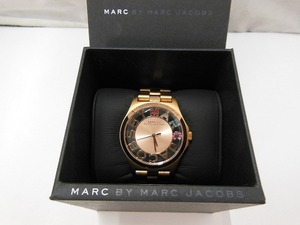 期間限定セール Marc by Marc Jacobs マークバイマークジェイコブス スケルトンウォッチ MBM3264 ピンクゴールド MBM3264