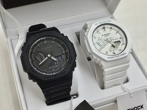 カシオ CASIO 【未使用品】 G-SHOCK カーボンコアガード アナログ デジタル クォーツ ペア 腕時計 GA-2100/GMA-S2100