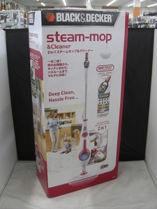 [ unused ] black and decker BLACK&DECKER [ unused goods ] steam mop cleaner FSM1210-JP