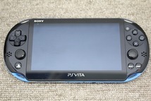 ソニー SONY PSVITA ブルー/ブラック[内蔵メモリ1GB] PCH-2000_画像1