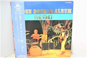 期間限定セール [THE WHO]レコード ■ゴールデン・ダブル・アルバム MP 9355/6
