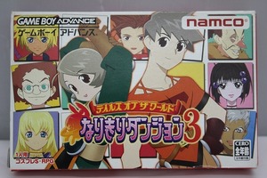 期間限定セール ナムコ namco GBAソフト[テイルズオブザワールド なりきりダンジョン3] 箱説付き AGB-B3TJ-JPN