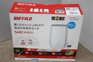 【未使用】 バッファロー BUFFALO Wi-Fiルーター 2024年 WNR-5400XE6P