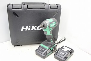 ハイコーキ HiKOKI インパクトドライバー バッテリー2個付属 WH18DE(2LC)