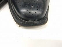 シェットランドフォックス SHETLANDFOX ストレートチップシューズ 革靴 24.5㎝ ブラック_画像6