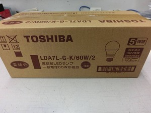 期間限定セール 【未使用】 東芝 TOSHIBA LED電球 E26 電球60W形相当 電球色 10個セット LDA7L-G-K/60W2