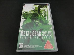 期間限定セール コナミ KONAMI PSPソフト METAL GEAR SOLID BANDE DESSINEE ULJM-05150