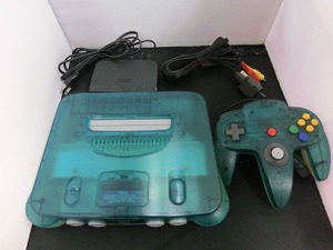  limited time sale Nintendo Nintendo Nintendo 64 clear blue NUS-001