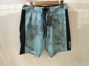 RVCA ルーカ BD041-551 メンズ トランクス 水着 ボードショーツ ワンポイント ストレッチ サーフィン KX2 E5