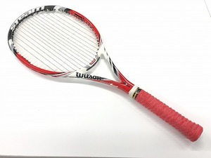期間限定セール ウイルソン Wilson 硬式テニスラケット Steam100 レッド系