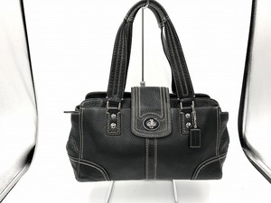 コーチ COACH ハンプトンズ ハンドバッグ ブラック F13961