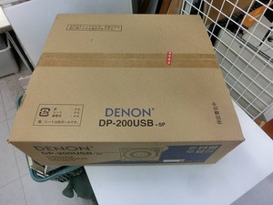 【未使用】 デノン DENON アナログレコードプレーヤー プレミアムシルバー DP-200USB-SP