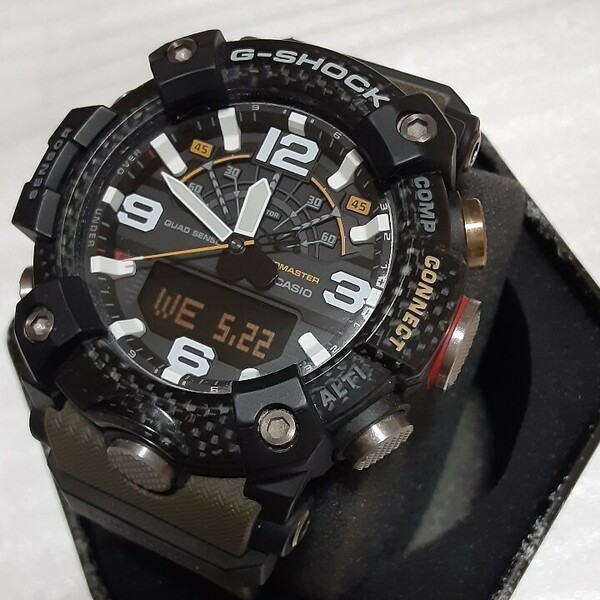 CASIO G-SHOCK Gショック GG-B100-1A3 MUDMASTE マッドマスター Bluetooth対応 ブラック グリーン