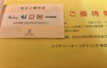 阪急百貨店 株主優待 H2O エイチ・ツー・オー 5枚_画像3
