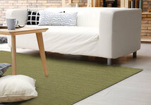 【送料無料】ラグマット Prevell CARPET COLLECTION 2024 Spring/Summer ポート/2267 約190x240cm 03グレー_画像2