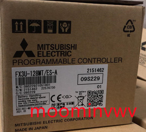 新品 MITSUBISHI/三菱電機 FX3U-128MT/ES-A 保証6ヶ月