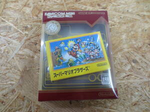 63-□⑤334 GBA ファミコンミニ スーパーマリオブラザーズ 動作確認済み 箱説付き