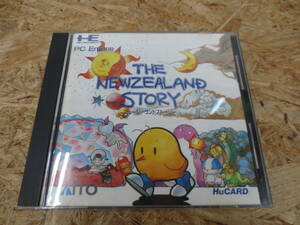 63-◯⑤408 PCエンジン ニュージーランドストーリー 動作確認済み 説明書付き