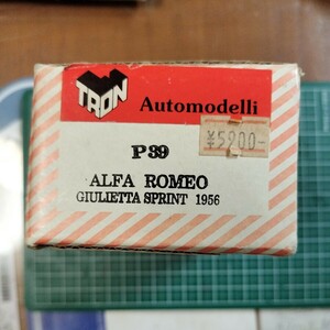 格安　1/43 TRON ALFA ROMEO GIULIETTA SPRINT 1956キット