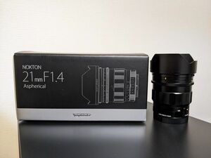 コシナ フォクトレンダー NOKTON 21mm F1.4 Aspherical E-mount ソニーEマウント 単焦点レンズ