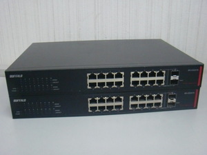 *2 шт. комплект!BUFFALO 16Port Gigabit Switch BS-GS2016!(MID-2815)[80 размер ]*