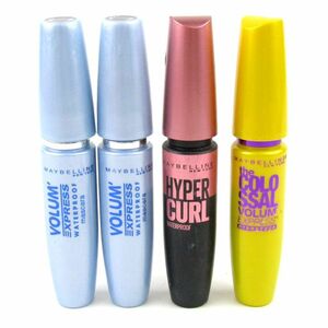  Maybelline mascara high Parker ru water proof other 4 point set together cosme PO lady's MAYBELLINE