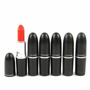  Mac lipstick lipstick Nippon / hot Tahiti other 6 point set together large amount cosme PO lady's MAC