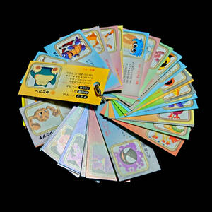 【貴重当時品】ポケットモンスター カード ミニカード ファイルブック カビゴン カメックス ピカチュウ バンプレスト トップサン