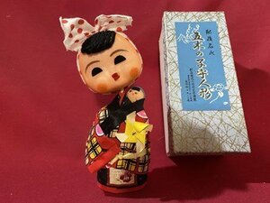 ｃ※**　肥後名代 五木の子守人形　紙箱サイズ約8.5×19×6.5㎝　熊本県　郷土玩具　置物　おみやげ　土産　雑貨　/　B6