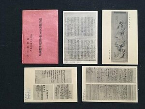 ｍ※※　戦前絵葉書　越佐維新志士記念展覧会絵葉書　國幣中社弥彦神社　4枚　新潟県　/I25⑪