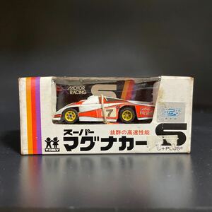  Junk damage old Tommy TOMY Aurora AFX motor racing super Magna car . dream 0 -RL S-024 slot car out of print retro valuable 