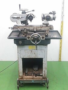 ITO. wistaria factory cutter grinding record DP-3 type electric all-purpose tool grinding record three-phase 200V operation excellent * store taking over welcome A4098