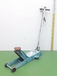 (1円スタート！) フロアジャッキ ガレージジャッキ 2TON メーカー型式不明 自動車整備 ※現状渡し ※店舗引取り歓迎 A4090