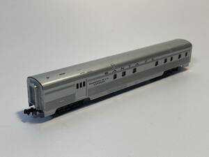 リバロッシ(Rivarossi)　Nゲージ　AT&SF サンタフェ 郵便荷物車　Baggage&Mail Car　RPO　ステンレス