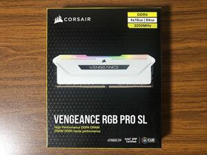 Vengeance RGB PRO SL 64GB 4x16GB DDR4メモリ