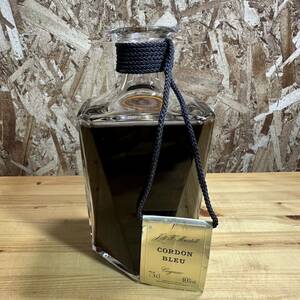 CORDON BLEUkoru Don blue Martell baccarat bottle cognac brandy old sake sake alcohol Vintage 750ml 40%vol. secondhand goods 