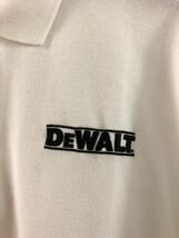 DEWALT ポロシャツ サイズL デウォルト 電動工具メーカー 非売品_画像2